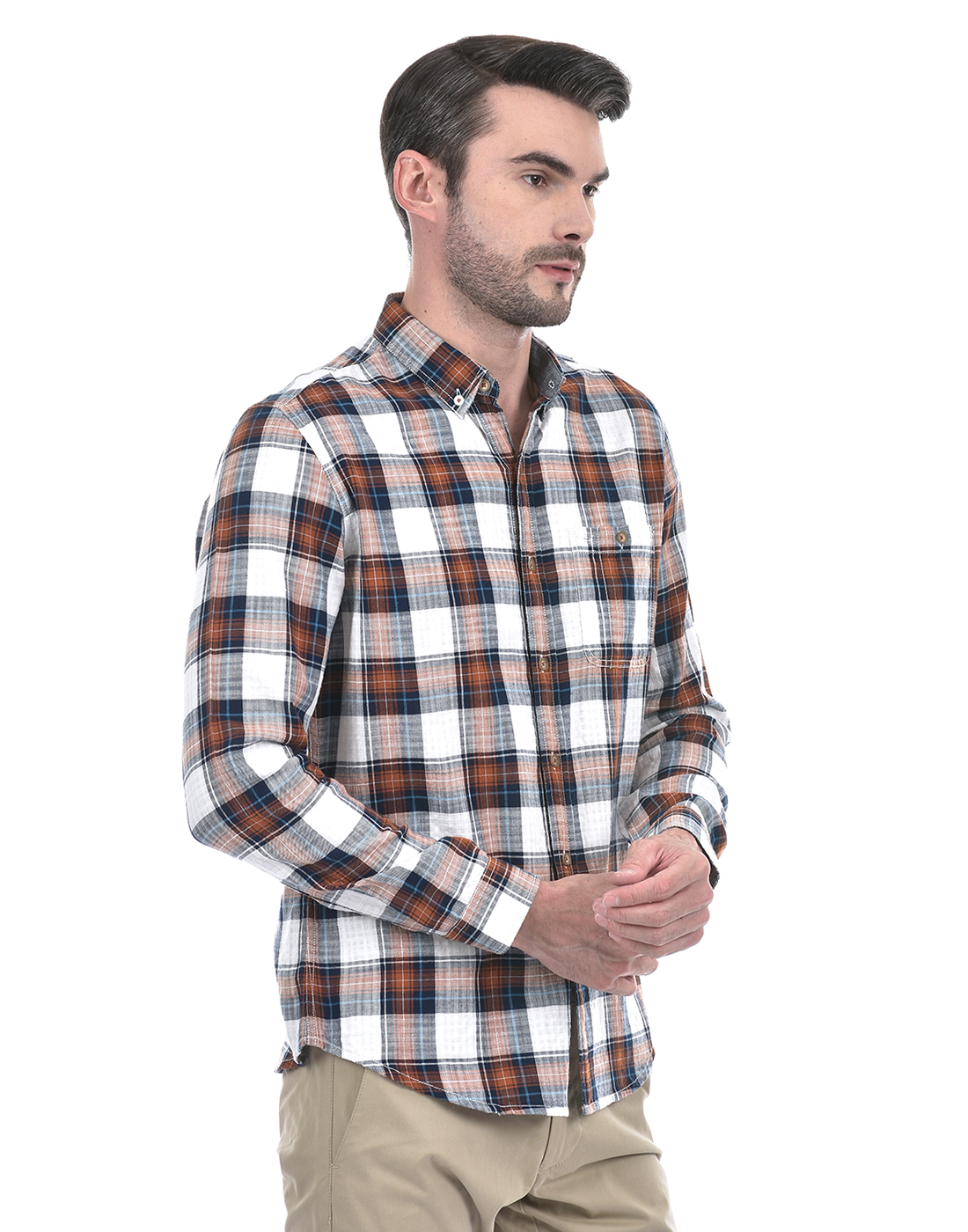 Numero Uno Men Checkered Multicolor Shirt